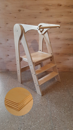 Torre escalera de Aprendizaje Plegable Montessori Pikler MULTILAMINADO - comprar online