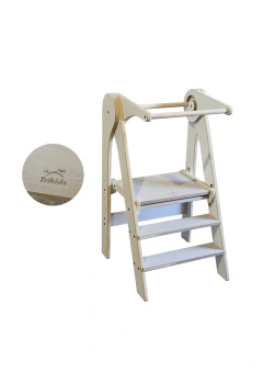 Torre escalera de Aprendizaje Plegable Montessori Pikler MELAMINA - comprar online