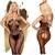 DARTY MIND - CATSUIT ENCAJE -TALLE S-L