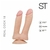 ST - REAL COCK 18 - DOBLE CON VENTOSA