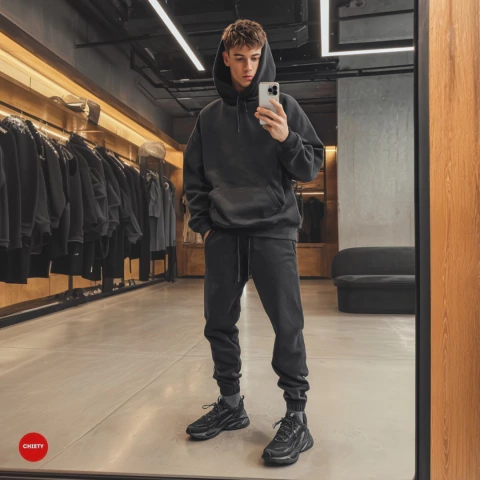 HOODIE EN ALGODON - comprar online