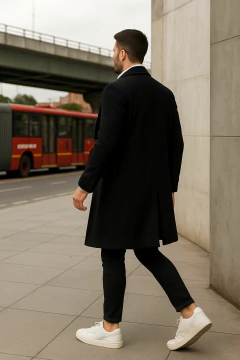 GABAN EN PAÑO NEGRO - CHIETY