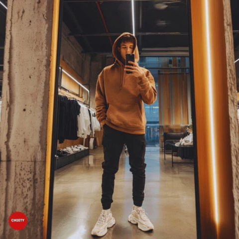 HOODIE EN ALGODON - comprar online