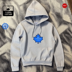 HOODIE IMPORTADO GRIS CON ESTAMPADO - comprar online