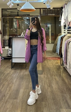 BLAZER LILA OSCURO - comprar online
