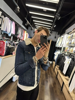 CHAQUETA JEAN AZUL OVEJERA