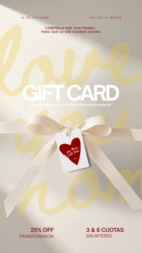 GIFT CARD | Love you Mom!