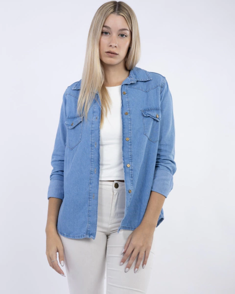 CAMISA JEAN CELESTE - comprar online