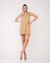 VESTIDO SIRENITA TOSTADO - Oyuelito Store
