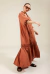Vestido VIBRA TERRACOTA - comprar online
