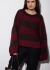 Sweater TIBIO BORDO Y CHOCO - comprar online