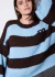 Image of Sweater TIBIO CHOCO Y CELESTE