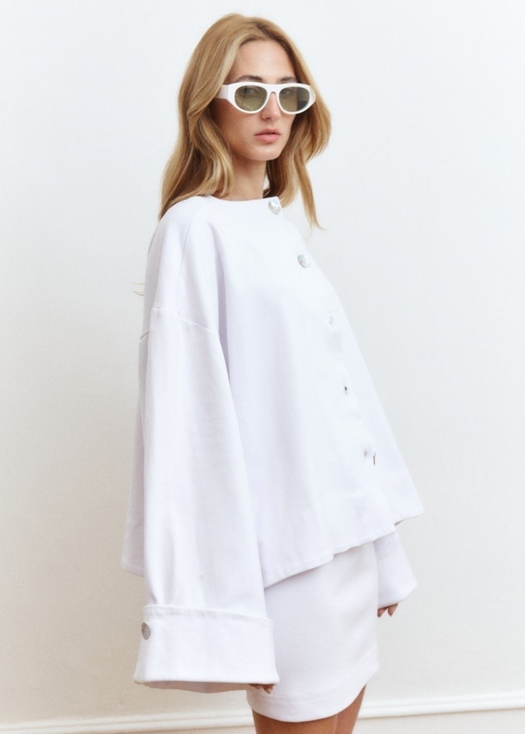 Cardigan Sagaz Blanco thumbnail 3