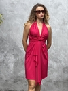 Saída multiforma curta rosa REF 39673
