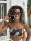 Cropped faixa folhagem branca REF 39727