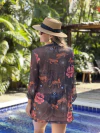 Camisão sem botão,Rosa mística REF 47531