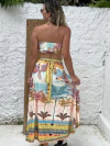 Saia envelope malha fitinhas Arraial REF 44912
