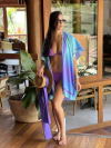 Kimono sedinha degradê lilás REF 22712