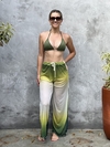 Calça de tule, degradê verde REF 39505