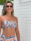 Cropped faixa pássaros azuis REF 43649