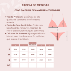 Conjunto Biquíni de amarrar folhagem com penas REF 18708 na internet