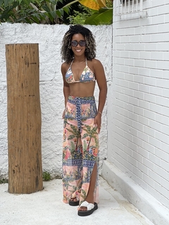 Calça de tule pássaro em pintura REF 43267