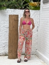 Calça de tule abacaxi com calopsita REF 43298