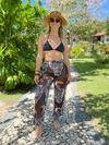 Calça de tule, tucano com fundo preto REF 34111