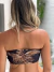 Cropped faixa com costela de adao dourada REF 12898 - comprar online