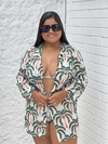 Camisão sem botão, coqueiros REF 43359