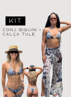 Calça tule + Biquíni Mistérios da Noite - comprar online