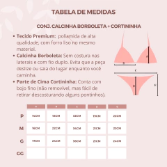 Biquíni calcinha borboleta dots verde florescente REF 21500 na internet