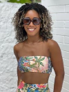 Cropped faixa pássaros em pintura REF 43809