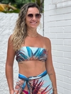 Cropped faixa folhagem vinho REF 44950