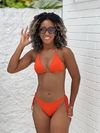Conjunto Biquíni de amarrar laranja fechado REF 44370