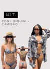 Kit camisão tule + Biquíni Mistérios da Noite - comprar online