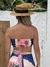 Cropped faixa coqueiros com rosa e azul REF 43632 - comprar online