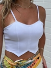 Cropped corpet branco REF 44677