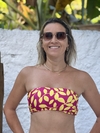 Cropped faixa folhas amarelas REF 41935