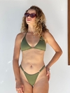 Conjunto Biquíni fio verde musgo REF 37693