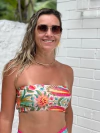 Cropped faixa abacaxi com calopsita REF 43417