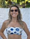 Cropped faixa olho grego redondo com fundo branco REF 39895