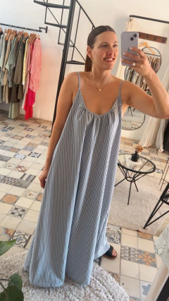 VESTIDO RAYADO MANU - comprar online