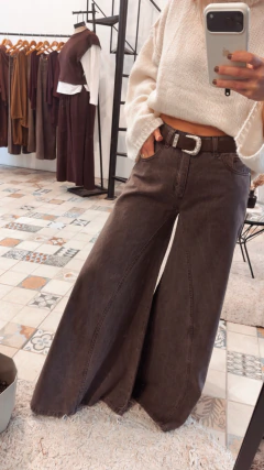 JEAN PALAZZO CHOCO - comprar online