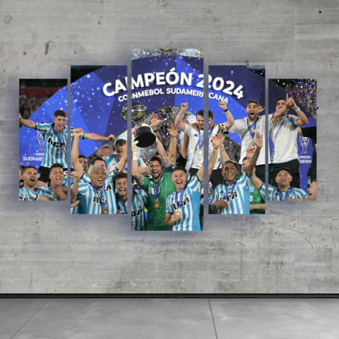 Polipticos Racing Club Campeón Sudamericano 2024