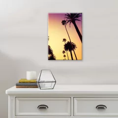 Cuadro rectangular Palmeras - comprar online
