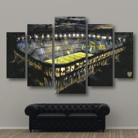 Cuadros Polipticos Boca Juniors foto #