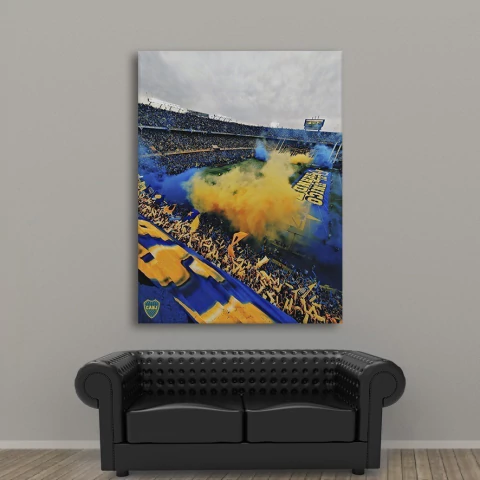 Cuadros Rectangulares Boca Campeón Liga profesional 2022 #94 (hasta 75x50cm) en internet