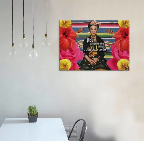 Cuadro rectangular Frida Khalo