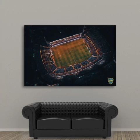 Cuadros Rectangulares Boca Campeón Liga profesional 2022 #92 (hasta 75x50cm) en internet